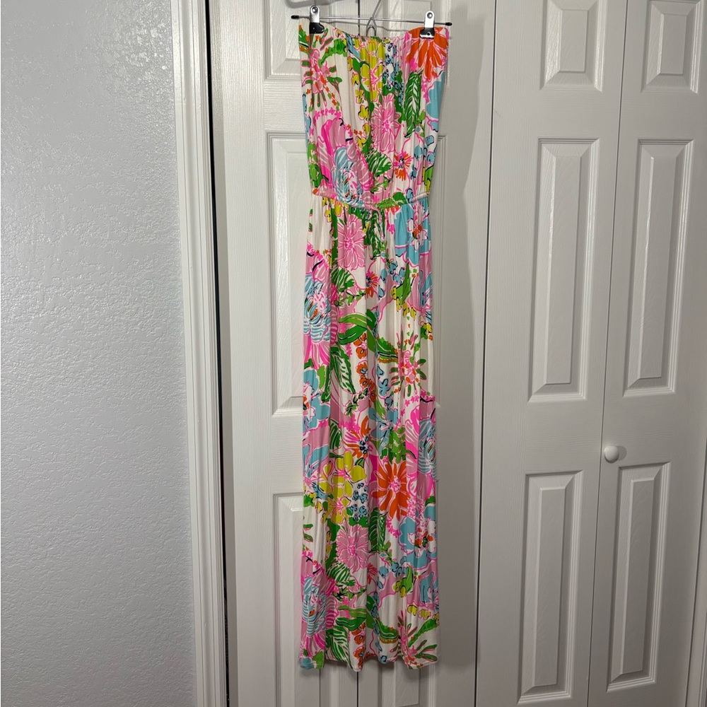 Lilly Pulitzer for Target Strapless Maxi Size Medium